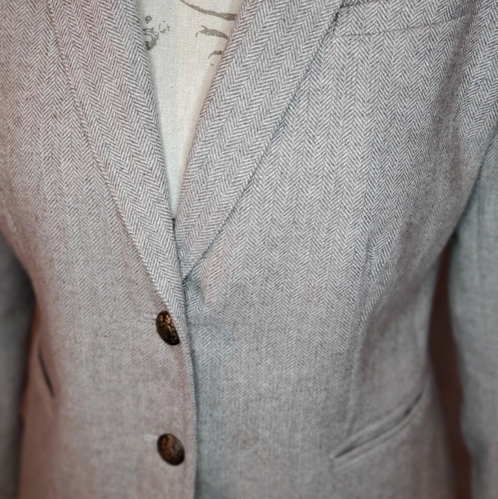 Banana Republic Herringbone Blazer